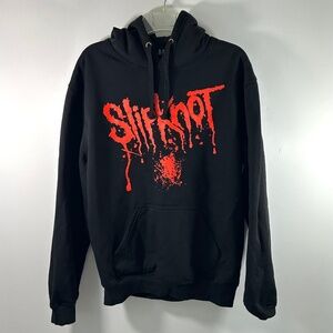 Slipknot Band Black Hoodie Front & Back graphics Medium
